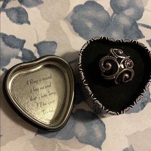 Brighton sterling silver ring - size 7.5